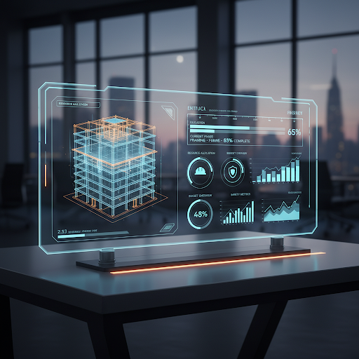Tech dashboard for construction